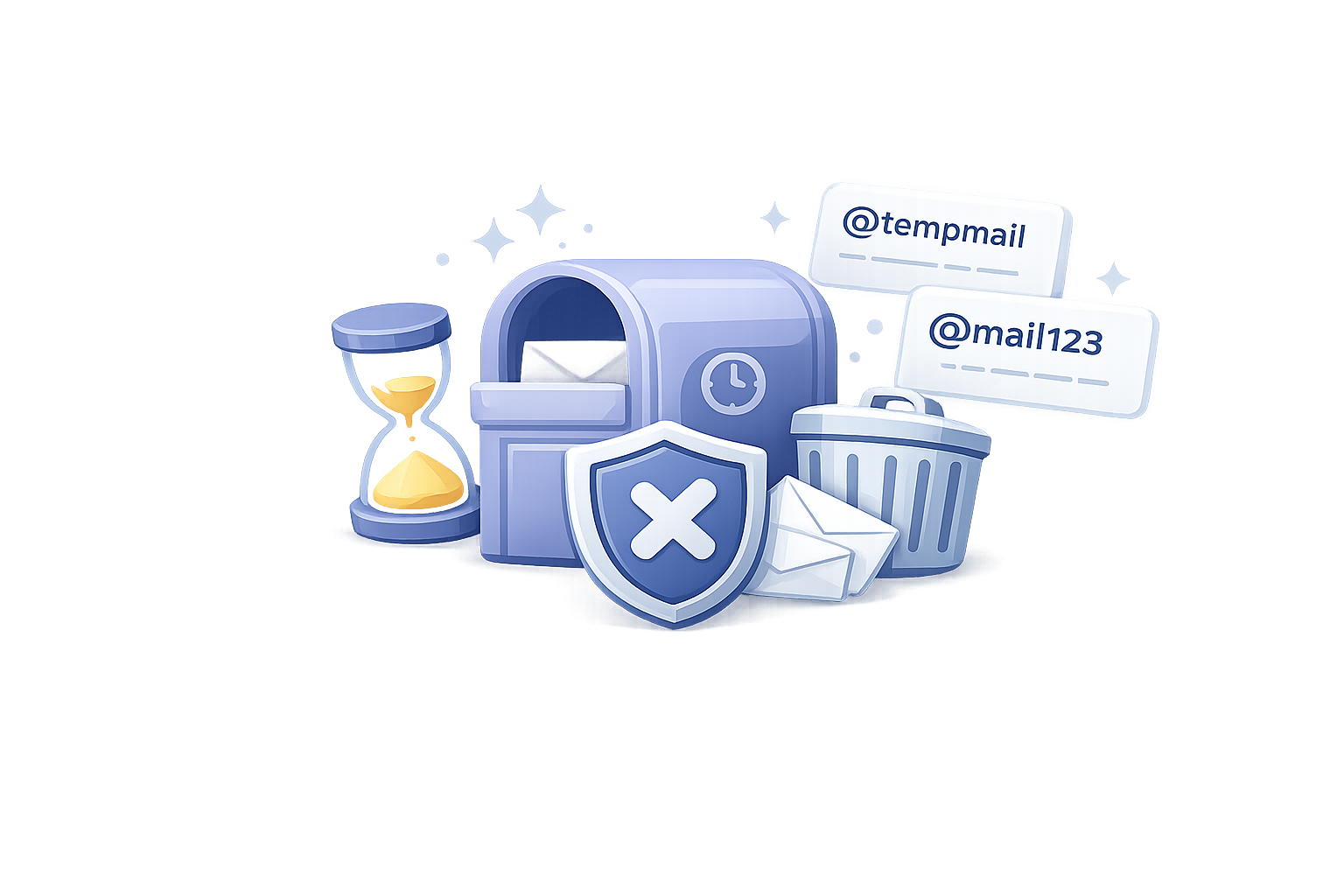 Disposable email detection illustration